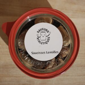 Saucisse lentilles