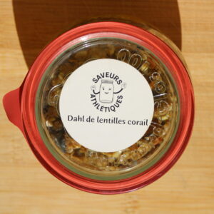 Dahl de lentille corail